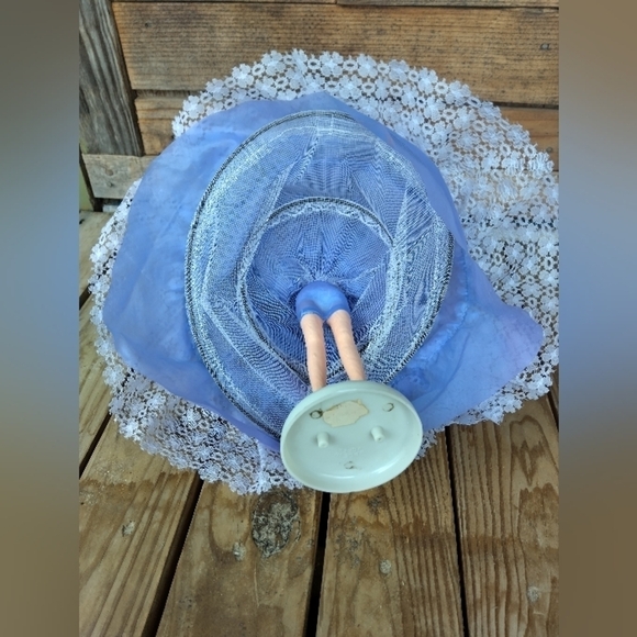 Vintage Big Eyes Pose Doll Made in Korea Southern Belle 60s 70s - Picture 6 of 11